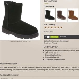 Bearpaw suede boots
